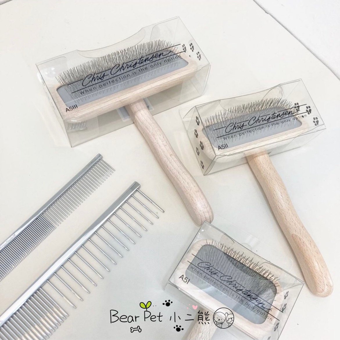 Favorite Gram Home Needle Comb Kristine Senson Needles Comb Pet Kitty Pooch Lafur Open Knot Fluffy Comb