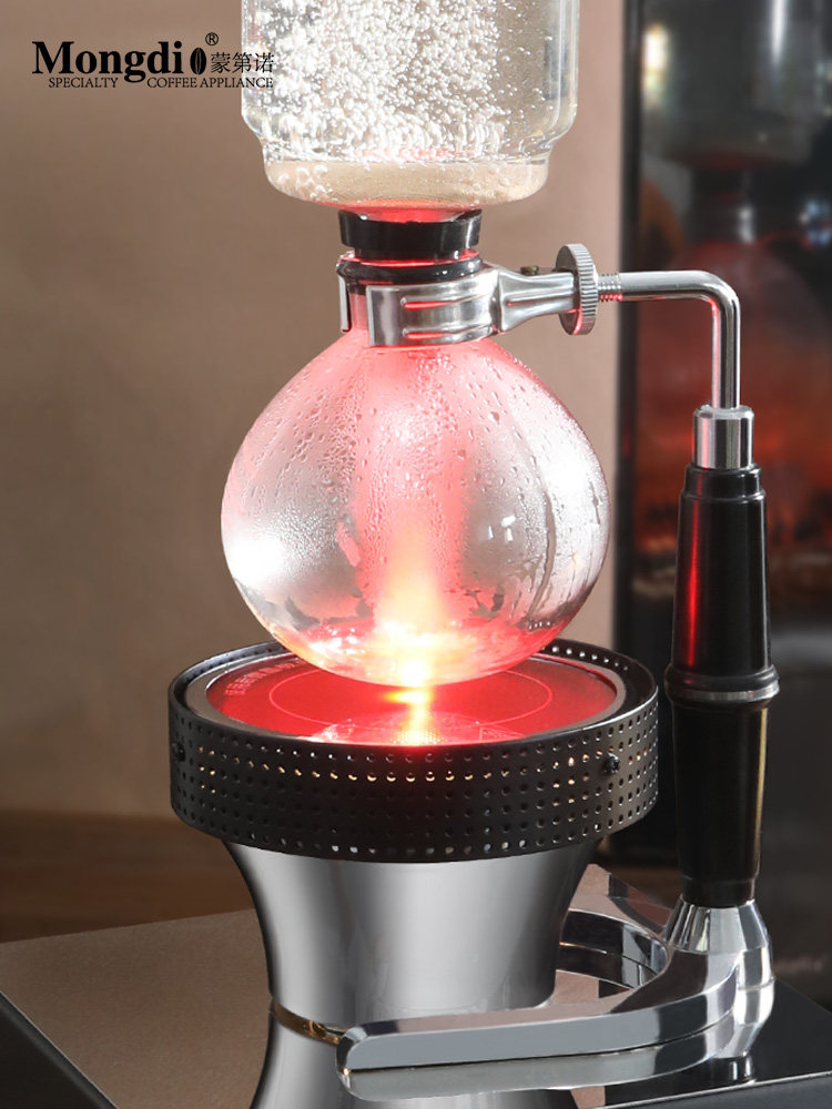 Mongdio Siphon Pot Light Wave Oven Siphon Coffee Pot Set Halogen Light Wave Oven Coffee Pot Accessories