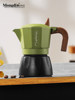 Mongdio Double-Valve Moka Pot Household Small Espresso Coffee Maker Italian Coffee Machine Moka Pot Set