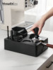 Mongdio Coffee Press Base, Knock Box, Integrated Powder Distributor, Tamper, and Storage Tools Set