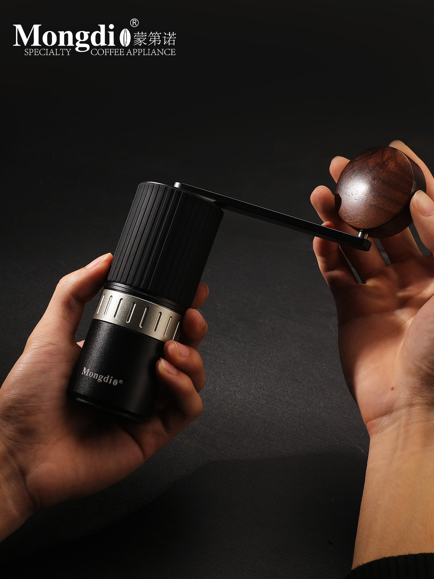 Mongdio Hand-Cranked Coffee Grinder Manual Coffee Machine Coffee Bean Grinder Coffee Mill Coffee Grinding Machine