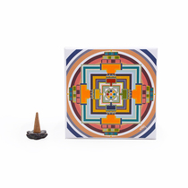 Ami Kalachakra Tibetan Gifts Small Mandala Tibetan Incense Purely Natural Handmade Pagoda Incense Red Dot Award Works