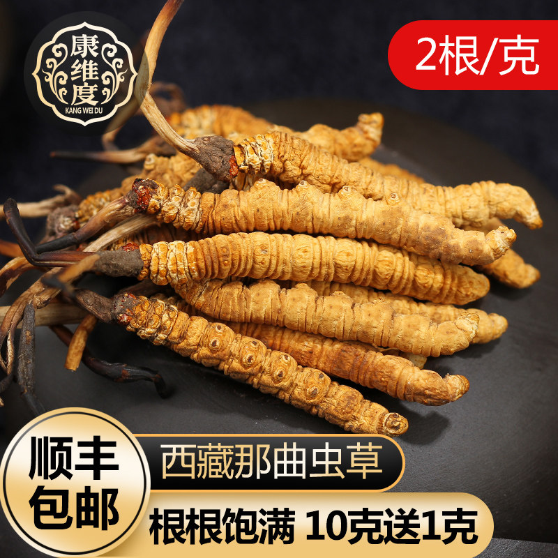 Tibetan Cordyceps sinensis Tibetan Naqu East Cordyceps fresh dry Cordyceps 2 Keshunfeng