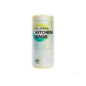【邦怡】懒人厨房抹布干湿两用细柔款1卷