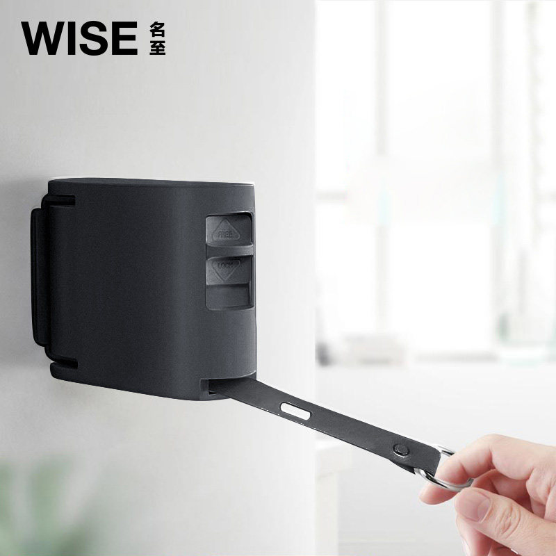 Name to the balcony invisible shrinkable clothing rope without punching cool clothes artifacts stretched drying rack wall-mounted indoor bathroom