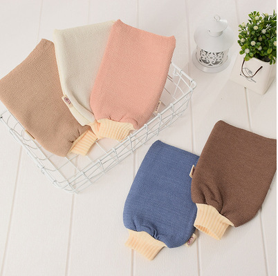 Bath towels Powerful Rubbing Clay double face rubbing bath towels Frosted Bath Thickening Lady No Pain Rubbing the Shower God