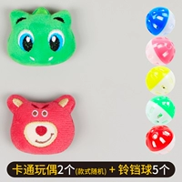 Мультяшная кукла, колокольчик, 2 шт, 5 шт