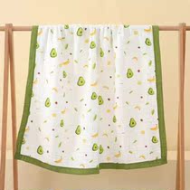 Manufacturer Direct Selling Bathrobe New Listings Cover Blanket Kindergarten Multilayer Yarn Children scarves by multiple sets