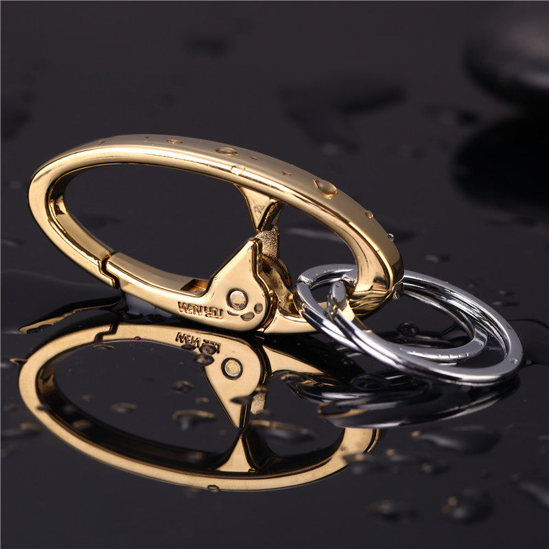 Business Metal Key Knock Men and Ladies Car Lock Trouser Demovable Remote Ring Low Key Link