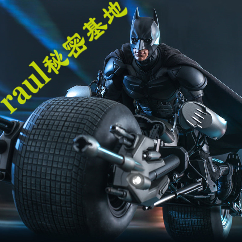 Hottoys in Stock 1/6 Ht Batman Dark Knight Dx19 Batmobile Mms591 Action Figure Doll