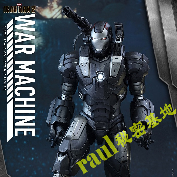 Hottoys in Stock 1/6 Ht Iron Man 2.0 War Machine Mk1.0 Reissue Die-Cast Alloy Action Figure Mms331