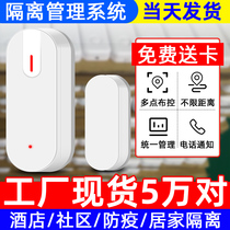 Community hotel epidemic prevention and isolation home monitoring NB household WIFI door magnetic door and window alarm remote door opening notification