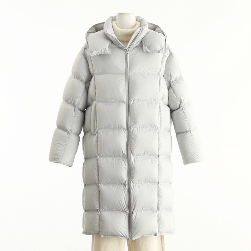 Z Special Offer ● Authentic Brand Discount Women's Hooded 95% White Goose down Mid-Length down Jacket for Winter 2026.