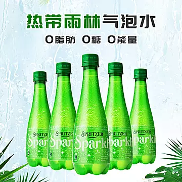 【手慢无】spritzer无糖矿泉水400ml*6瓶