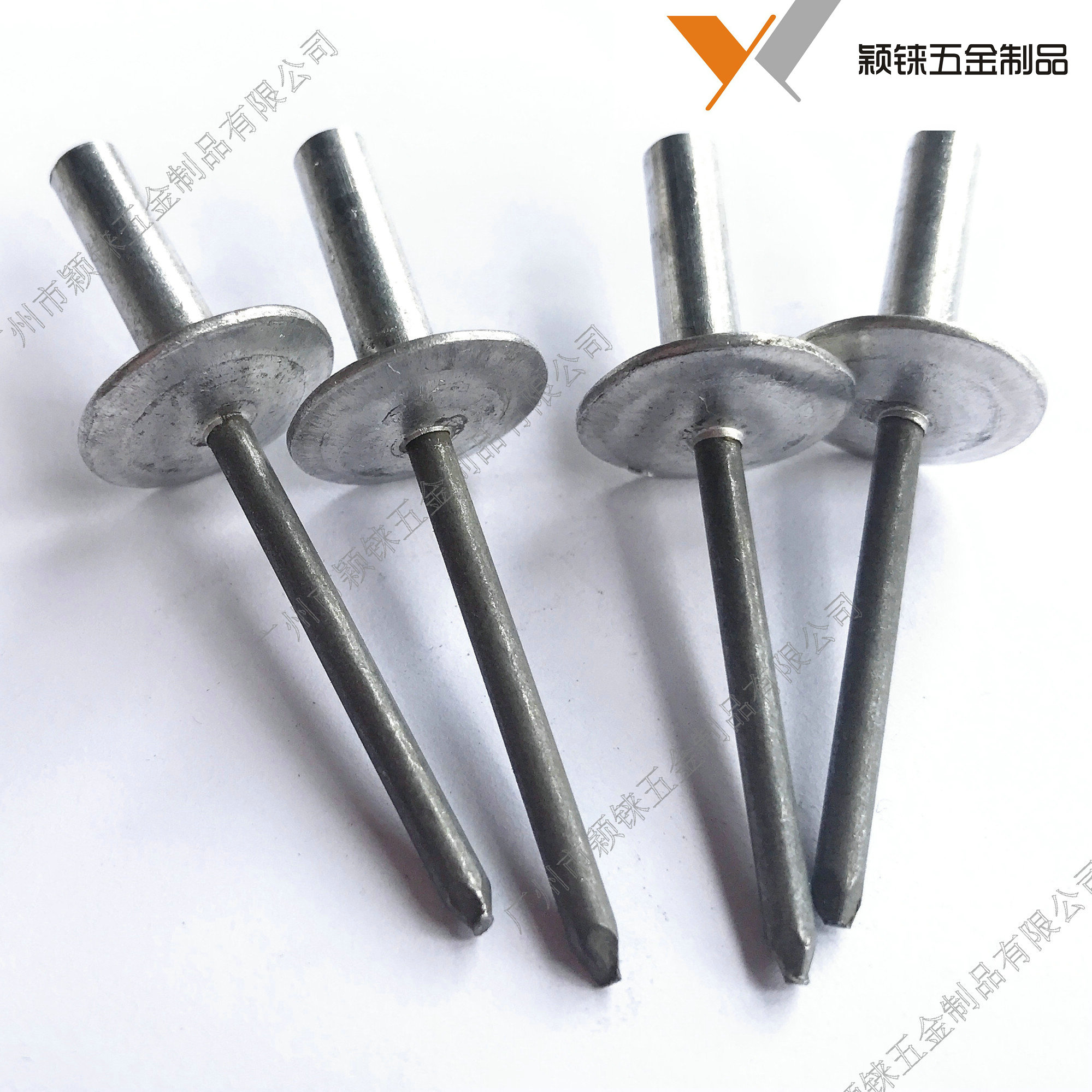 Aluminium iron closed type large cap pumping core rivet waterproof large cap closed suction core pull nail rivet 3 2 4 4 4 0 8