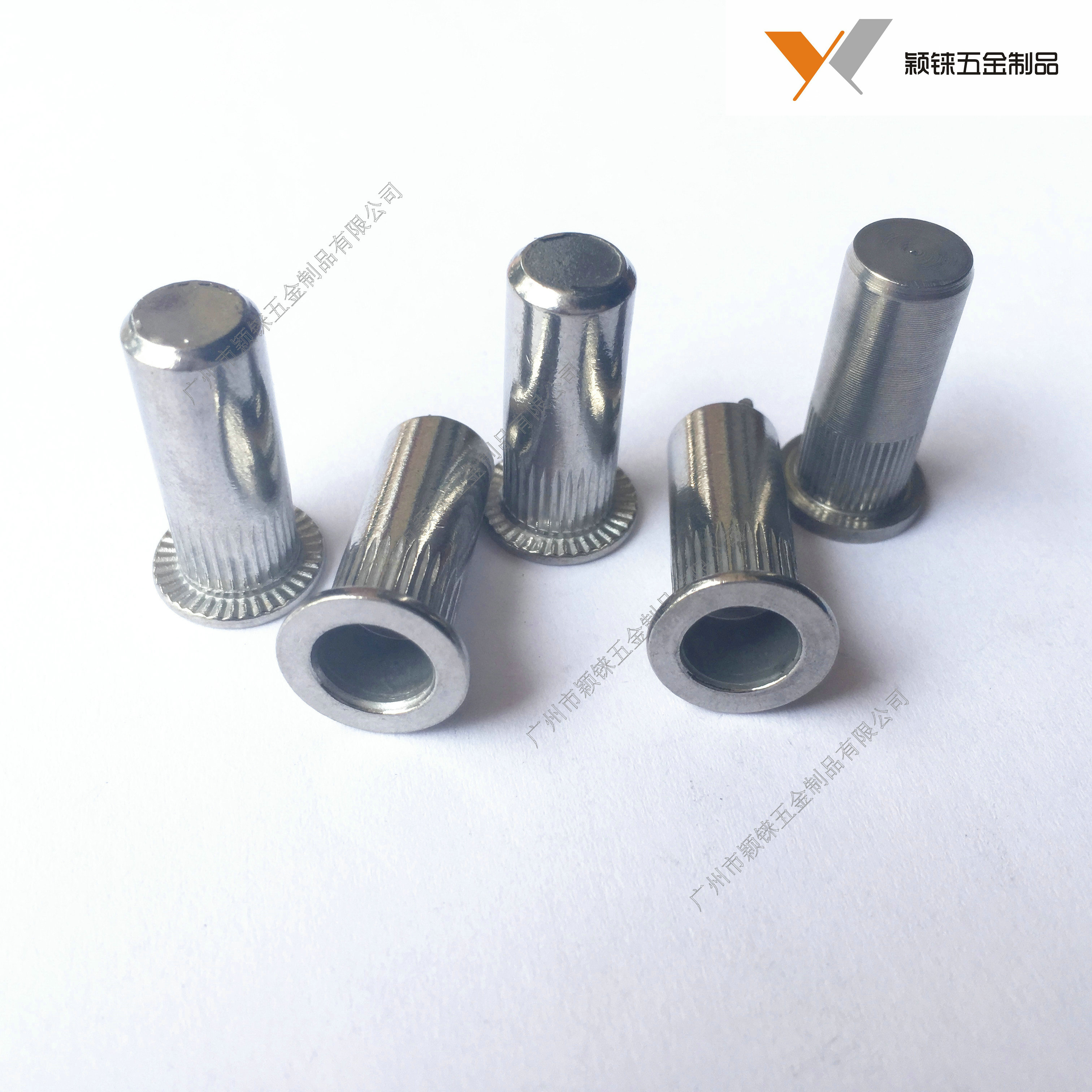 British US-made 304 stainless steel flat head blind hole pull riveting nut waterproof pull cap nut 1032 1 4 5 16
