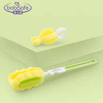 Anerxin sponge bottle brush 360 degree rotating baby pacifier brush combination washing bottle brush cleaning brush set