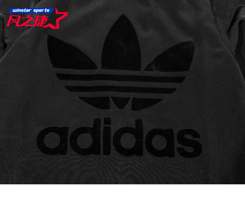 Áo dài thể thao Adidas / Adidas Cỏ ba lá nữ Áo dài thể thao giản dị AY4945 - Trang phục thể thao