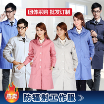 Radiation-proof work clothes large-coat wind clothes men and women computer room laboratory radiation protection tooling can be ordered