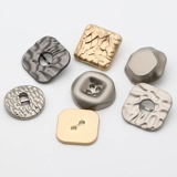 Модное креативное пальто, плащ, универсальный металлический комплект, в корейском стиле