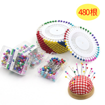 Color large head needle anti-rust fixed positioning pin clothing tailoring DIY insert bag tool gadget small number Everest