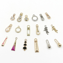 Metal Zipper Head Pull Head Decorative Diy Clothes Bag Leather Bag Pendant Accessories Accessories Accessories Female Pull Sheet Accessories Pull Lock