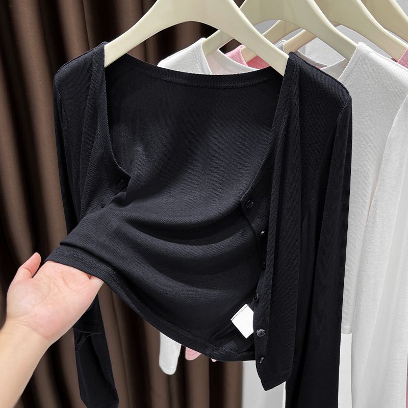 Plus-Size Modal Shawl Sun Protection Clothing for Women, Summer Knit Cardigan, Air-Conditioning Shirt, Thin Jacket for Fat Women