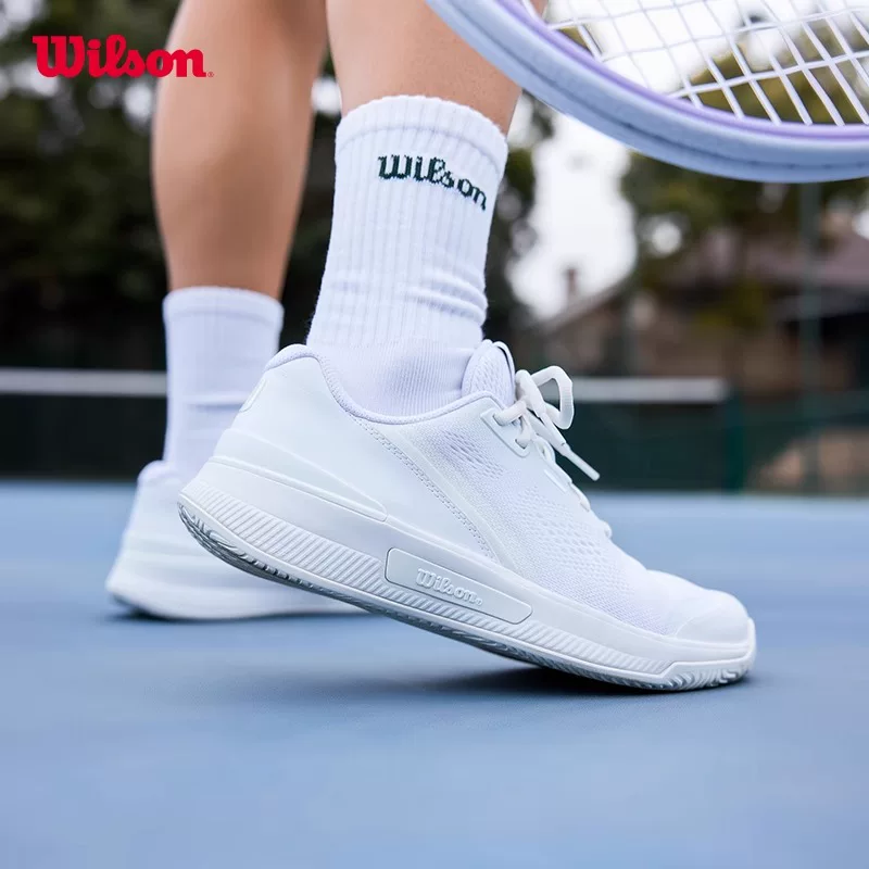 Ультрасовременные спортивные кроссовки Wilson 2026 INTRIGUE PRO с амортизацией и износостойкостью, профессиональные женские теннисные кроссовки