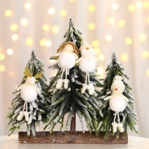 Christmas tree pennant doll snowman angel pendant Christmas tree pendants