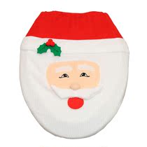 Santa Claus toilet cover decoration