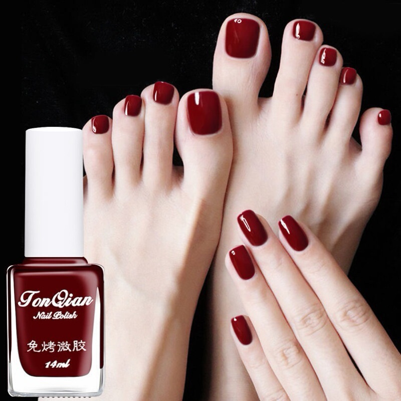Nail Polish Summer 2026 New Model for Hands and Toes, Long-Lasting, Waterproof, No-Bake, Quick-Drying, Micro-Gel Nail Polish, Transparent Glossy Polish