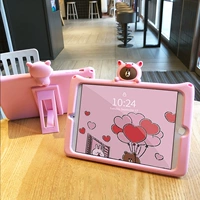 Симпатичный мультфильм 2018/2019 Новый iPad Air2 Protective Cover Mini5/4 Силиконовый мини -мини -мини -миниму