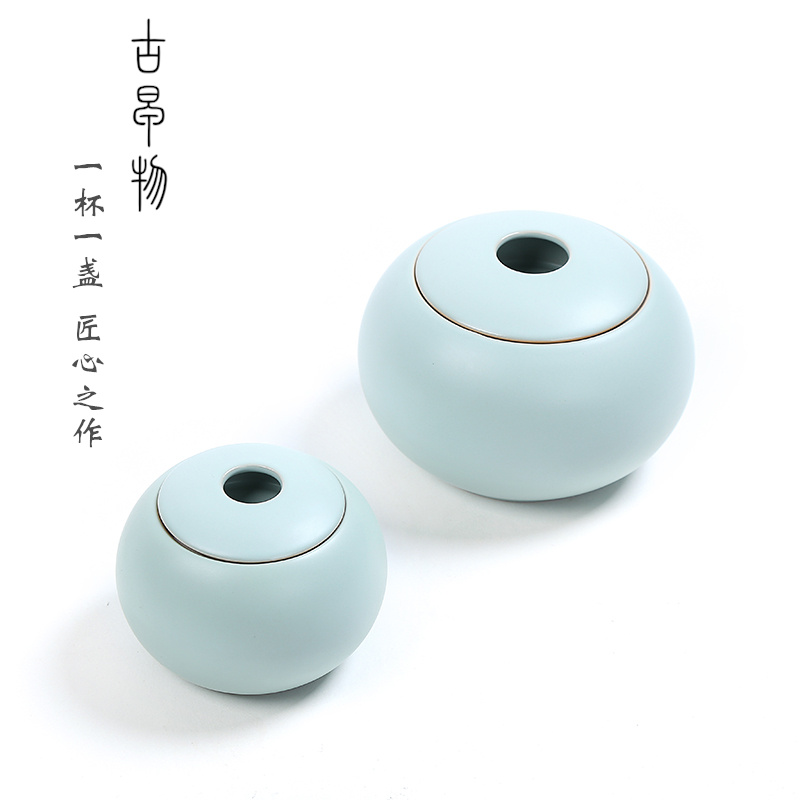 Your up ceramic round caddy fixings tea warehouse size small tea set household seal pot tanks Your porcelain piece