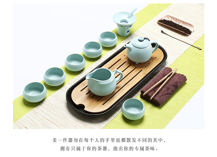 All ceramic tea tray to do big circular water tea sea kung fu tea tray melamine tea sets of office home