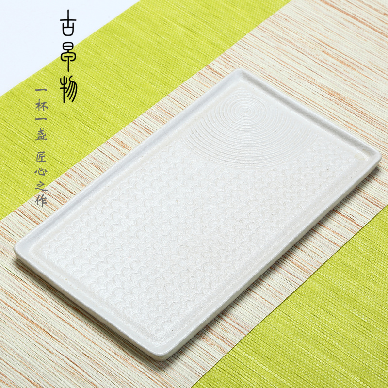 All ceramic tea tray to do big circular water tea sea kung fu tea tray melamine tea sets of office home