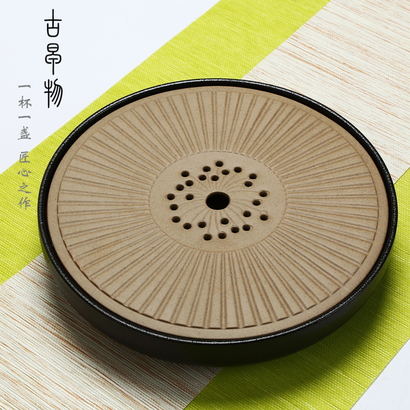 All ceramic tea tray to do big circular water tea sea kung fu tea tray melamine tea sets of office home