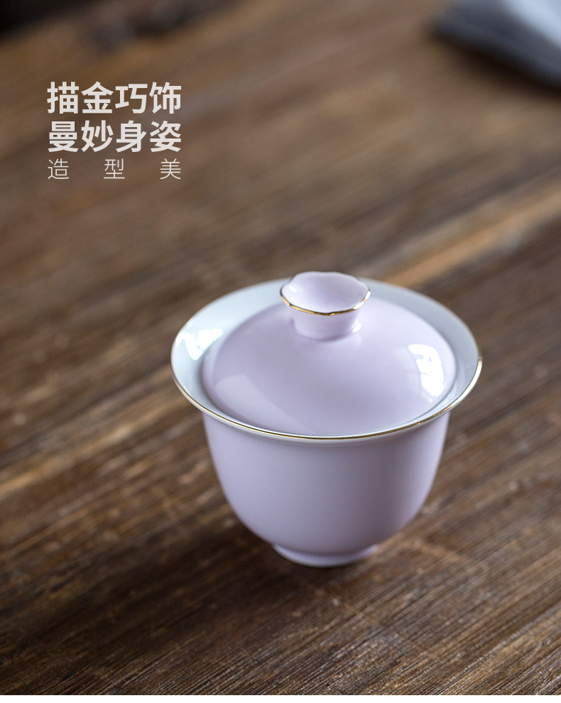 Portable package crack glass ceramic tureen a pot of two cups of kung fu tea set three or four cups of the custom is suing travel