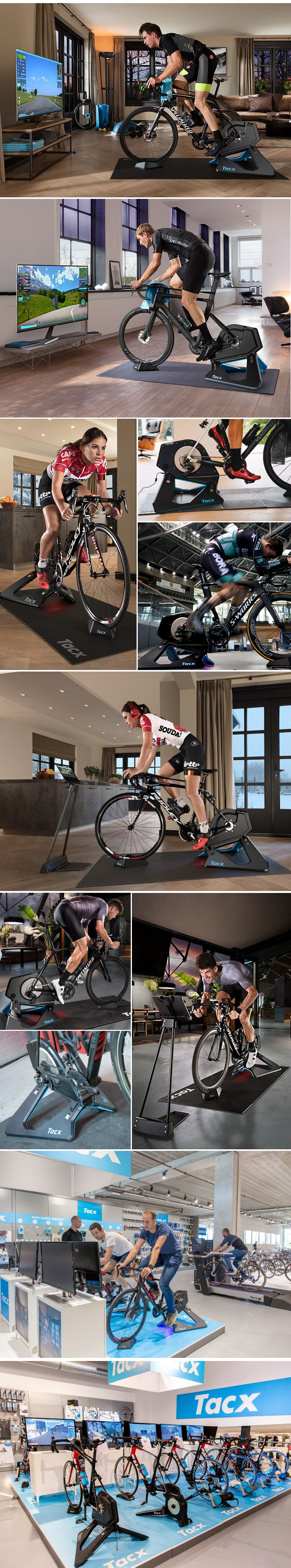 держатель для велосипеда tacx neo 2t公路自行车智能骑行台直驱室内功率计训练台适用佳明