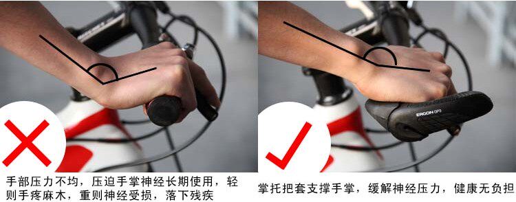 Poignées de vélo ERGON - Ref 2339987 Image 42