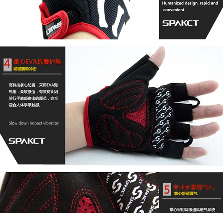Gants de cyclisme SPAKCT - Ref 2242984 Image 45