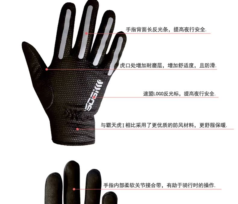 Gants pour vélo homme SOBIKE - Ref 2243974 Image 29
