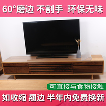 TV cabinet mat Shoe cabinet Coffee table mat Transparent tablecloth Waterproof rectangular soft PVC plastic glass European tablecloth