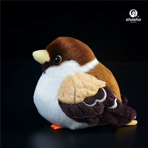 Милая игрушка, кукла, плюшевая модель животного, воробей, подарок на день рождения