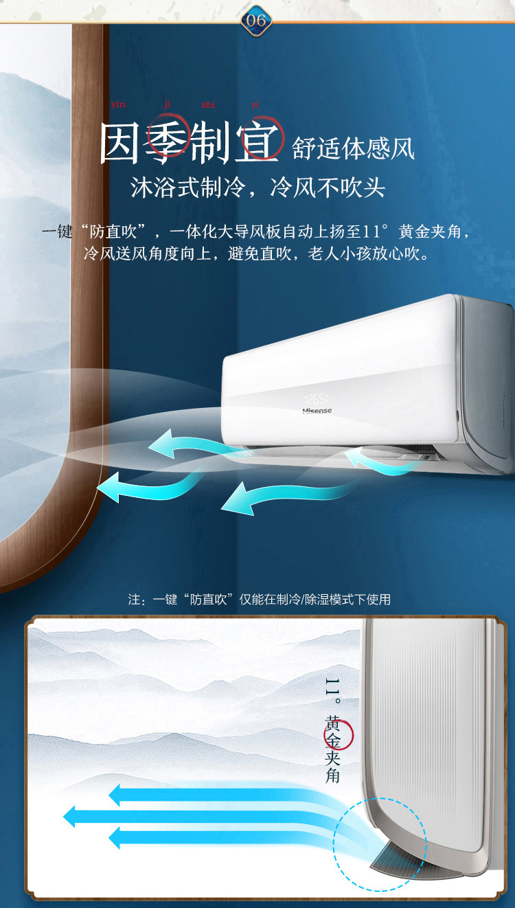 海信 大1匹 新一级能效 壁挂式空调 图10