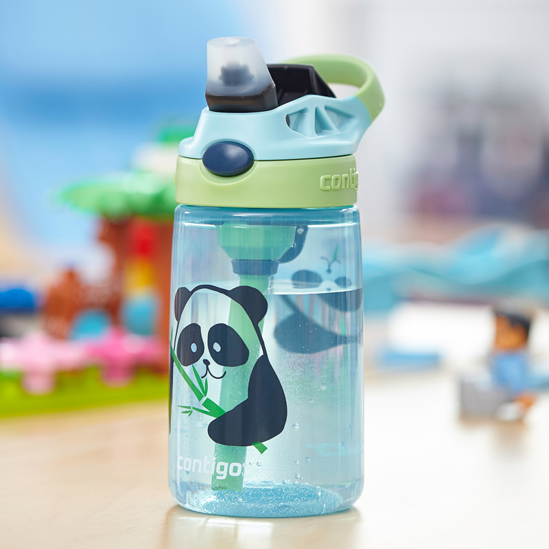 New Contigo Condyk American Straw Cup Toddler Cute Anti Leaking Cup Small Sister Seal Cup Sports Cup