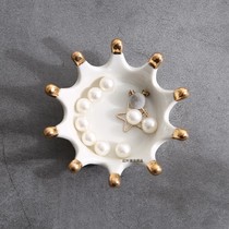 European package jewelry household swing parts ceramic collection rack ring to accommodate crown jewelry frame