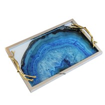 Sample room tray decoration tray home furnishings soft tray European model room living room tray hotel tray
