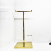 Shoulder bag display rack large desktop bag display stand stainless steel Gold hanging bag holder hardware bag holder can be ordered