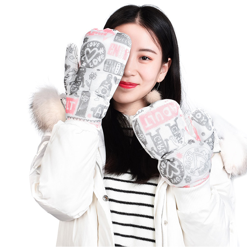 暖暖时代自发热手套电动车加热骑行手套男女冬季保暖手套防寒暖手