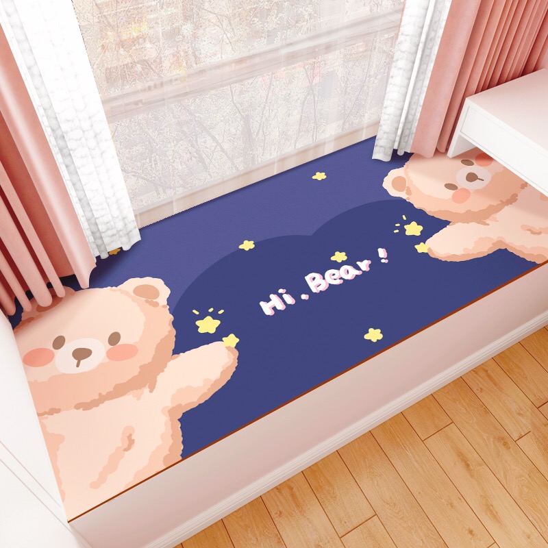 Floating window cushion windowsill pad 2021 new high-end children's bedroom main bedroom with balcony cushions Japanese style cushions can be cut